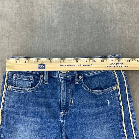 Banana Republic‎ Mid Rise Skinny Medium Wash Denim Jeans - Picture 4 of 9